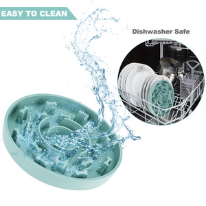 Tapis de léchage pour chien en silicone de qualité alimentaire, tapis de léchage pour toilettage canin, tapis de léchage pour chien à alimentation lente avec ventouses - Product Image 3