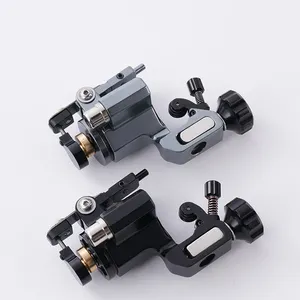 2023 mới nhất đột quỵ có thể điều chỉnh hợp kim nhôm đen ROTARY Tattoo Machine đối với hình xăm cung cấp