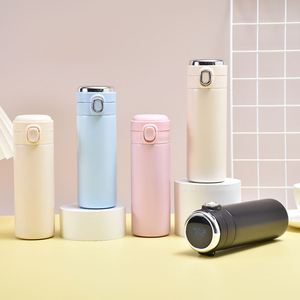 WSY596 Promotion Corporate Activity Business Gift LED Temperature Display Double-Layer Vacuum Insulation Cup Custom Logo <b>Printed</b> - Product Image 1
