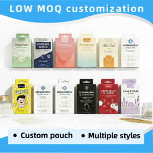 New Design Transparent Acne <strong>Patch</strong> <strong>Manufacturer</strong> Medical-Grade Hydrocolloid <strong>Pimple</strong> <strong>Patches</strong> OEM/ODM Available - Product Image 4