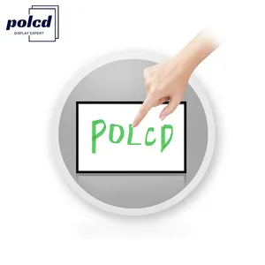 Polcd 8 inch Multi-point Touch Screen 800:1280 GT911 GT9157 Mirror Glass PCAP Capacitive Touch Panel