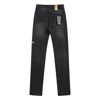 Commerce transfrontalier Europe-Amérique, vente en gros, nouvelle collection printemps/été, jeans stretch slim fit pour couples, style unisexe