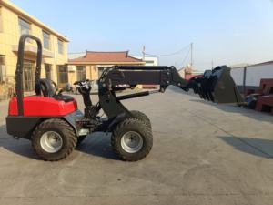 China Cargadores articulados Telescópico Nuevo Diesel 4x4 Cargadores Compacto 2ton 3ton Cargadores pequeños - Product Image 2