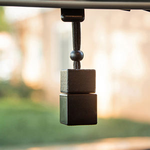 8ML Square Shape Empty Frosted Hanging <b>Car</b> <b>Diffuser</b> <b>Bottle</b> With Black Wood Lid - Product Image 6