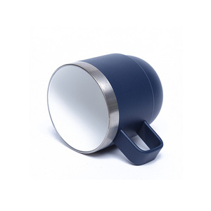 Vaso térmico apilable de acero inoxidable de 10 oz al por mayor con tapa y revestimiento cerámico para café/té - Product Image 4