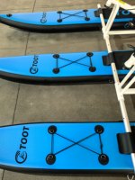 Vélo aquatique gonflable double tandem pour deux personnes, bateau à pédales flottant en Drop Stitch pour le tourisme familial, les centres aquatiques et les jeux en mer