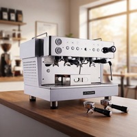 Máquina de Café Espresso Eléctrica Semiautomática Ladetina para Negocios Comerciales Profesionales en China