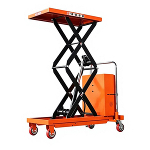 Mesa Elevadora de Tijera Eléctrica Hidráulica, 6M de Altura Máxima, Plataforma Multisección, para Almacén Industrial o Taller, Nueva - Product Image 1