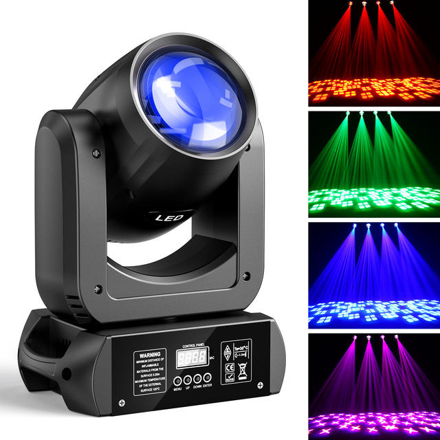 U`King 150W Dj Equipment 8 Gobo Spot Beam Led Moving Head Lighting Dj Party Disco Led Stage Lights