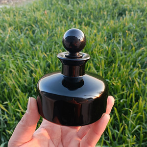 Wholesale Luxury Aromatherapy Bottle Container Liquid Scents Home Fragrance 150ml Empty <strong>Reed</strong> Sticks <strong>Diffuser</strong> <strong>Black</strong> Glass Bottle - Product Image 6