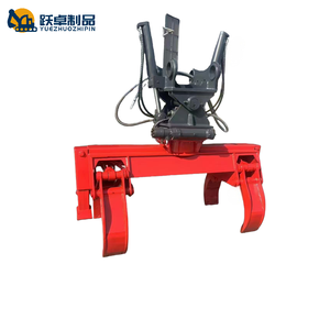 Alat Bantu Pemasangan Pipa Semen Berkualitas Tinggi Baru, Penjepit Mekanis Excavator, Motor Mesin, Baja Mangan, Penjepit Kayu - Product Image 2