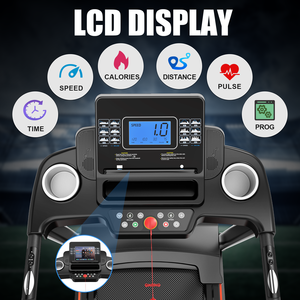 2025 EE. UU. <span class=keywords><strong>Precio</strong></span> de inventario Cinta de correr plegable con inclinación automática eléctrica Pantalla LED grande Portavasos de agua 3.5HP para ejercicio en casa - Product Image 5