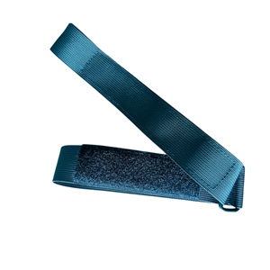 Sabuk anyaman gesper elastis multiwarna kustom dapat diatur berdaya tinggi pita <span class=keywords><strong>Loop</strong></span> kait elastis dengan gesper - Product Image 2