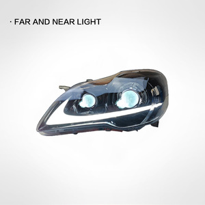 Led lắp ráp đèn pha cho TOYOTA <span class=keywords><strong>COROLLA</strong></span> 2004-2009 với LED chạy ban ngày đèn tín hiệu lần lượt & ống kính đôi - Product Image 5