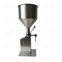 Machine de remplissage manuelle et pneumatique A03 pour confiture, pâte, jus, dentifrice, lotion, miel, huile et autres liquides