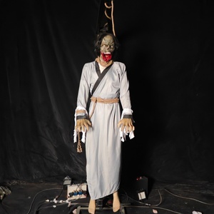 Accesorios de Terror Realistas, Creaciones Animadas, Casa Embrujada, Zombi Animatrónico, Construcción Espeluznante para Halloween - Product Image 4