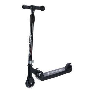 <b>Scooter</b> 2 Wheel Foldable With Lights Height Adjustable For Kids Age 3 6 Years Black - Product Image 4