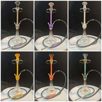 Chicha personnalisée de 60 cm de haut en résine colorée et alliage d'aluminium, tendance pour les salons de chicha, les bars, les restaurants, les cafés, les clubs, les fêtes, pour fumer la chicha