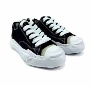 2025 Haute Qualité Baskets Basses de Luxe pour Hommes et Femmes, Modèle MY Hank OG Sole Canvas, avec Embout Noir, Style Décontracté pour la Marche - Product Image 2