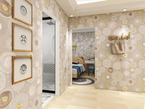 Papel Tapiz Autoadhesivo, Mural de Pared, Estilo Vintage Navideño, Invernal, Floral, Botánico, con Diseño de Acebo, Rollos de Papel Tapiz - Product Image 5