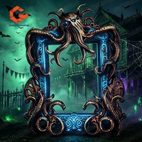 Nouveautés Accessoires d'Halloween Cadre Photo Gonflable pour Selfie Articles Promotionnels pour Fête Bar Festival Décoration