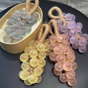 สบู่คริสตัลทำมือแบบธรรมชาติ  บรรจุในกลุ่มรูปองุ่น  ผลิตด้วยวิธีการกดเย็น  ของขวัญแฮนด์เมดแบบกำหนดเองได้ - Product Image 2