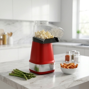 <span class=keywords><strong>Machine</strong></span> à Popcorn à Air Chaud Portable Mini <span class=keywords><strong>Sans</strong></span> Huile pour Collations Saines, Idéale pour la Cuisine, les Fêtes d'Enfants, Cadeau, Préparation Rapide - Product Image 1