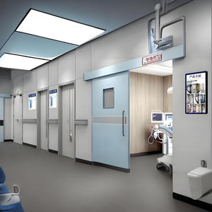 Puertas de Seguridad de Acero Inoxidable para Cuartos Limpios Médicos, <span class=keywords><strong>Precio</strong></span> de Fábrica, Acabado con Aislamiento Acústico para Hospitales/Fábricas de Alimentos/Laboratorios - Product Image 4