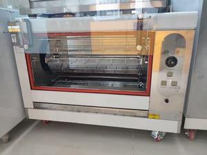 Commercial Offre Spéciale petit en acier inoxydable gaz de poulet rôti torréfaction tournebroche four griller grill machine gaz asadores de pollo - Product Image 5