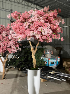 Albero di Ciliegio Artificiale Realistico in Plastica Durevole di Alta Qualità Personalizzato, Alto 2m, Rosa <span class=keywords><strong>Sakura</strong></span> per Feste ed Eventi del Ringraziamento - Product Image 5