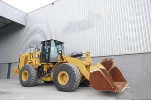 Chargeur sur pneus Caterpillar 966G 980G d'occasion avec moteur central, composants de pompe de boîte de vitesses à vendre - Product Image 3