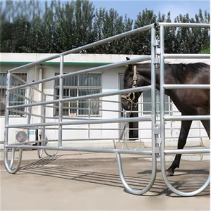 하이 퀄리티 휴대용 양 허들 아연 도금 가축 염소 양 야드 울타리 패널 농장 용 양 울타리 - Product Image 2