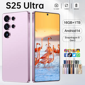 Vente en gros d'usine Smartphone S25 Ultra <span class=keywords><strong>Plus</strong></span> 5G Double SIM Android 14 16 Go + 1 To Reconnaissance faciale Écran HD 120 Hz Charge rapide 65 W 7000 mAh - Product Image 3