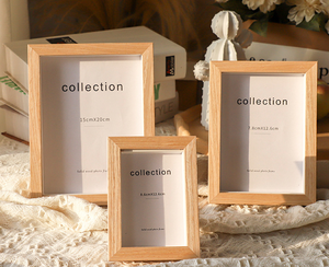 China Factory Art Frames Wooden 3D Shadow Box Frame Classic Picture Photo Frame