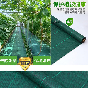 Weed Control Fabric Green 90g Anti Uv Garden Netting For Soil Moisture And Weed Prevention - Product Image 4