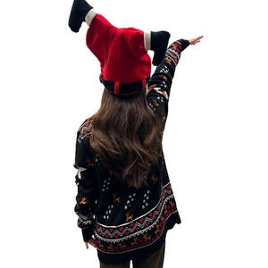Custom Ugly Christmas Sweaters <strong>Women</strong> Casual Crew Neck Long Sleeve <strong>Xmas</strong> <strong>Jumper</strong> Knitted Pullover <strong>Jumpers</strong> - Product Image 6