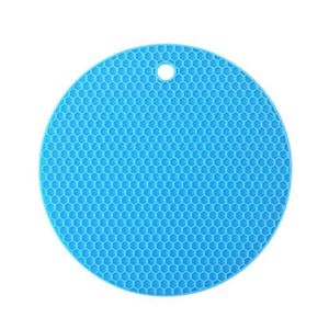 Tappetini da tavolo da cucina tonde resistenti al calore tovagliette <span class=keywords><strong>in</strong></span> <span class=keywords><strong>Silicone</strong></span> per tavolo da pranzo - Product Image 4
