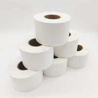 Papel Autoadhesivo Térmico de Primera Calidad para Etiquetas, Rollo de Papel para Códigos de Barras, Logística y Envío, Preimpresión Disponible