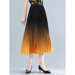 2023 d'été Couston Offre Spéciale Plissé Miyake Taille Haute Plissée <span class=keywords><strong>Mi</strong></span> <span class=keywords><strong>Longue</strong></span> Fente Femmes <span class=keywords><strong>jupe</strong></span> Droite <span class=keywords><strong>Tube</strong></span> De <span class=keywords><strong>Jupe</strong></span> - Product Image 6