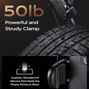 Supporto per Telefono in Fibra di Carbonio con Rotazione a 360°, Design 3-in-1 per Parabrezza e Cruscotto - Product Image 4