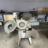 Commerciële driedimensionale snijmachine voor het snijden van fruit en groenten tot korrels