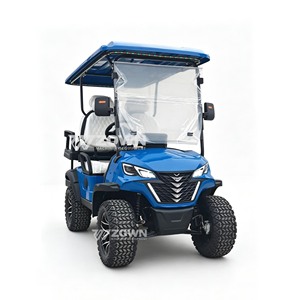 Voiturette de golf électrique pratique 6 places 48V, certifiée CE, pour parcs, hôtels et zones touristiques, OEM - Product Image 6