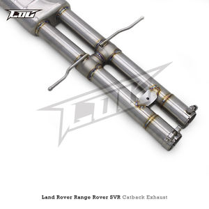 Tuning Catback <span class=keywords><strong>Escape</strong></span> para Land <span class=keywords><strong>Rover</strong></span> <span class=keywords><strong>Range</strong></span> <span class=keywords><strong>Rover</strong></span> SVR 5.0L 2019-2023 <span class=keywords><strong>Escape</strong></span> Sistema de válvula de silenciador de tubo de <span class=keywords><strong>escape</strong></span> de acero inoxidable - Product Image 3
