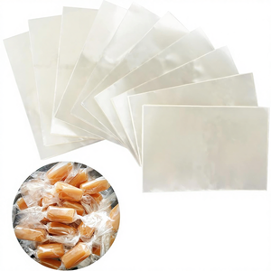 Emballages en cellophane transparents naturels et recyclables (600 pièces 3,5x5 pouces) pour caramels, <span class=keywords><strong>chocolat</strong></span>, <span class=keywords><strong>nougat</strong></span> et sucettes - Product Image 1