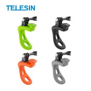 Soporte de silicona para manillar Telesin <span class=keywords><strong>Insta</strong></span> <span class=keywords><strong>360</strong></span> Go 3, soporte giratorio de <span class=keywords><strong>360</strong></span>° con liberación rápida, accesorios para tubo de bicicleta/motocicleta para <span class=keywords><strong>Insta</strong></span> - Product Image 1