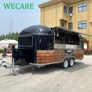 Wecare full track mobile kitchen usa food truck fabrication china foodtruck europa ice cream food trailers bar fully equipped