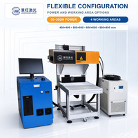 Machine de marquage laser CO2 industrielle pour la production en série de tiges de chaussures, découpe et gravure de précision rapide 800 x 800 mm