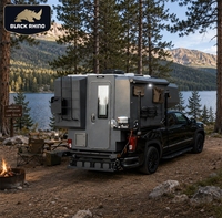 Camper léger en aluminium pour pick-up 4x4, camping-car tout-terrain pour Ford Ranger, Toyota Hilux, Nissan Navara