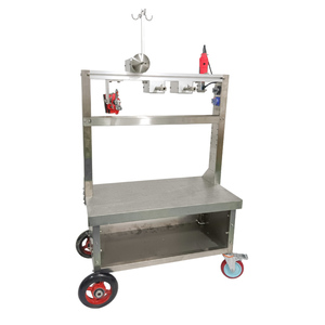 Carro Profesional Multifunción de Acero Inoxidable para el Procesamiento de <span class=keywords><strong>Lechones</strong></span> con Cortador de Cola Eléctrico, Amoladora de Dientes y Báscula para Uso Agrícola - Product Image 5
