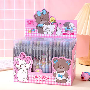 Creatieve Cartoon Schattige Metalen Haak Pers Gel Pen Student Hoge Waarde Gel Pen Persoonlijkheid Office Gift Gel Pen - Product Image 3